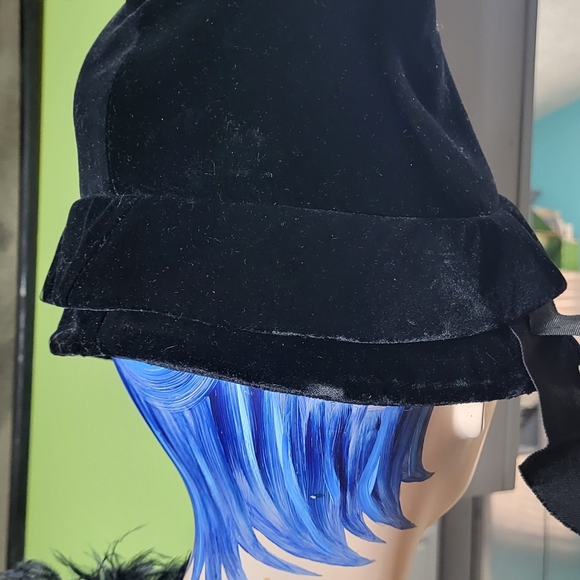 Lux Vintage Velvet Hat by Styled by Coralie - Picture 3 of 5